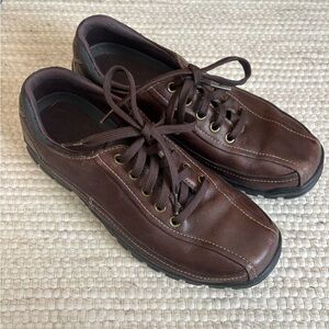 Men's Brown Leather Casual Shoes